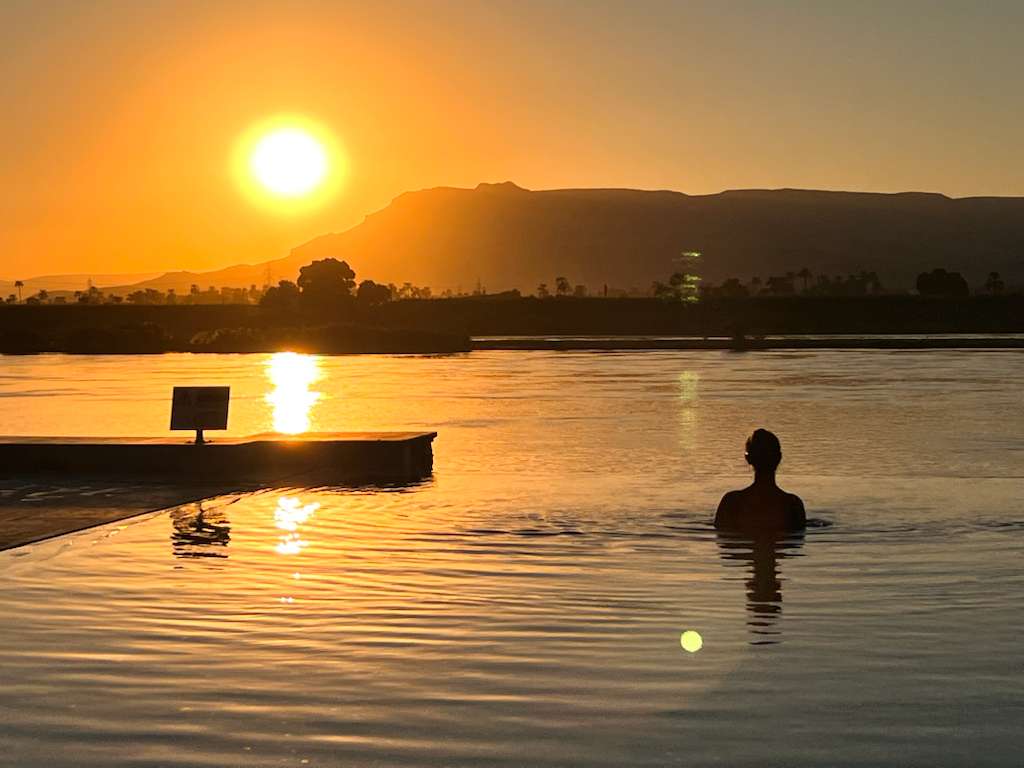 Luxor sunset